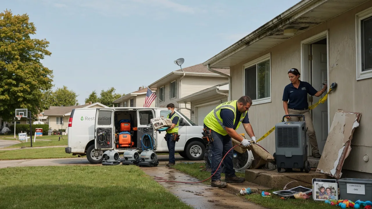 Water Damage Restoration in Roscoe, TX near me